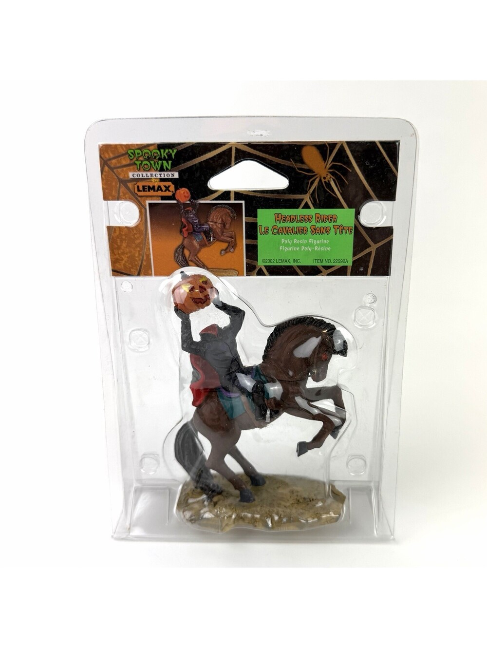 Lemax Spooky Town Figurine Headless Rider #22592 Halloween
